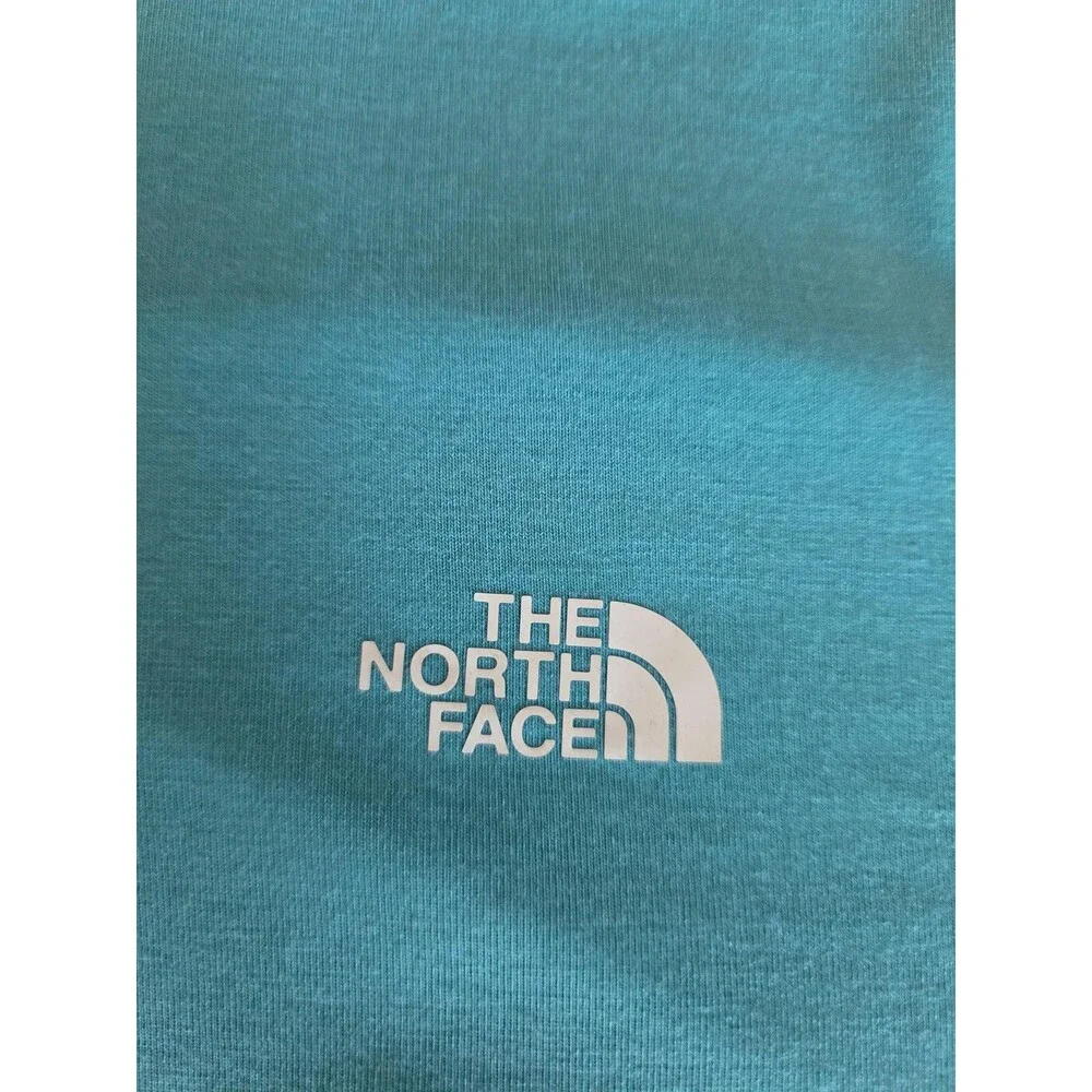 The North Face Shirt Mens Medium Blue FlashDry-XD Hooded Long Sleeve Performance